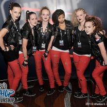 Unbreakable from the Netherlands competing in the Varsity Division at the Hip Hop International World Hip Hop Dance Championship Preliminaries held at the Red Rock Resort in Las Vegas, NV. The event took place onWednesday, July 27, 2011. Photo by Sthanlee B. Mirador_Pacific Rim Photo Press.
