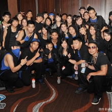 Groovement of Canada competing in the Megacrews Division at the Hip Hop International World Hip Hop Dance Championship Preliminaries - Day 4 held at the Red Rock Resort in Las Vegas, NV. The event took place on Thursday, July 28, 2011. Photo by Sthanlee B. Mirador_Pacific Rim Photo Press.