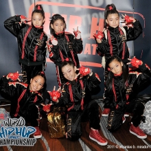 Onizawa Ikka of Japan competing in the Junior Division at the Hip Hop International World Hip Hop Dance Championship Preliminaries - Day 4 held at the Red Rock Resort in Las Vegas, NV. The event took place on Thursday, July 28, 2011. Photo by Sthanlee B. Mirador_Pacific Rim Photo Press.