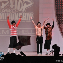 Freshest Nutz from Singapore competing in the Varsity Division at the Hip Hop International World Hip Hop Dance Championship Semi Finals - Day 5 held at the Red Rock Resort in Las Vegas, NV. The event took place on Friday, July 29, 2011. Photo by Sthanlee B. Mirador_Pacific Rim Photo Press.