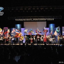 Atmosphere - Representatives and Dance Crews from the final competing countries at the Hip Hop International World Hip Hop Dance Championship Finals held at the Orleans Arena in Las Vegas, NV. The event took place on Sunday, July 31, 2011. Photo by Sthanlee B. Mirador_Pacific Rim Photo Press.