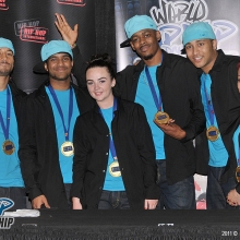 Plague of United Kingdom places 1st in the Adult Division winning the Gold Medal at the Hip Hop International World Hip Hop Dance Championship Finals held at the Orleans Arena in Las Vegas, NV. The event took place on Sunday, July 31, 2011. Photo by Sthanlee B. Mirador_Pacific Rim Photo Press.